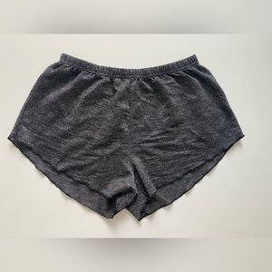 Aqua Addict black sparkly shorts